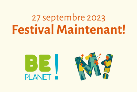 Ateliers Be Planet au Festival Maintenant!