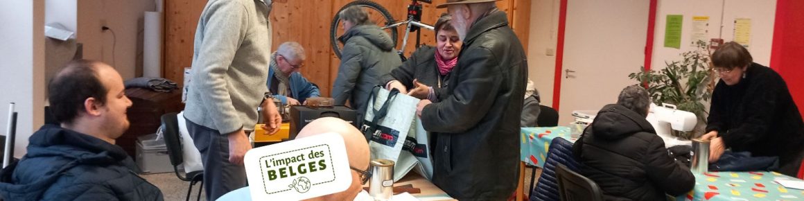 L’impact des Belges – Réparer plutôt que consommer